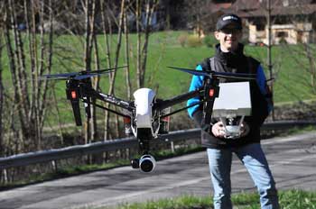 Nicolas Querbouet telepilote de drone en Haute Savoie 350x232